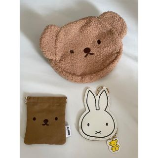 オリーブデオリーブ(OLIVEdesOLIVE)の　最終お値下げ　ミッフィー　ボリス　オリーブデオリーブ　ポーチ(キャラクターグッズ)