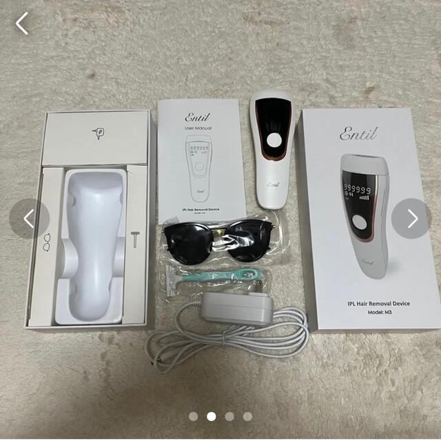 脱毛器 Entil ※サングラス、カミソリ未使用