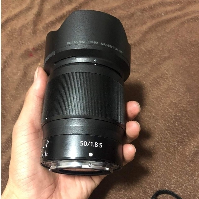 Nikkor Z 50mm f1.8 S 保護フィルター付き