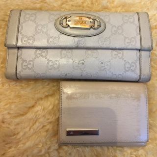 グッチ(Gucci)のGUCCI長財布&4°C名刺入れ(財布)