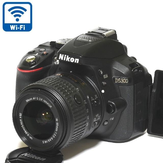 Nikon】Wi-Fi機能＆自撮り☆D5300レンズキット - www.sorbillomenu.com