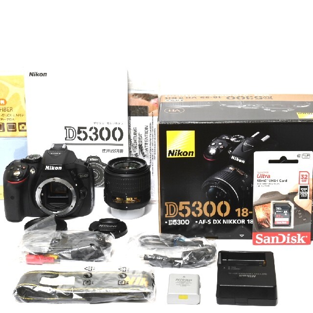 Nikon】Wi-Fi機能＆自撮り☆D5300レンズキット - www.sorbillomenu.com