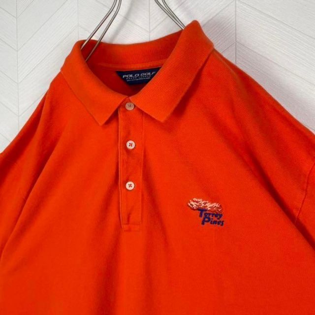 POLO RALPH LAUREN(ポロラルフローレン)のUSA古着 ポロ ラルフローレン ポロシャツ 刺繍ロゴ ビックサイズ ゆるだぼ メンズのトップス(ポロシャツ)の商品写真