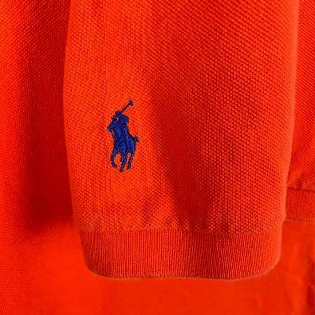 POLO RALPH LAUREN(ポロラルフローレン)のUSA古着 ポロ ラルフローレン ポロシャツ 刺繍ロゴ ビックサイズ ゆるだぼ メンズのトップス(ポロシャツ)の商品写真