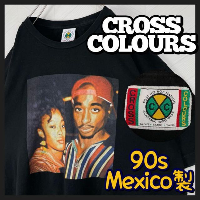 90s CROSS COLOURS クロスカラーズ ブラックデニム シャツ justice.gouv.cd