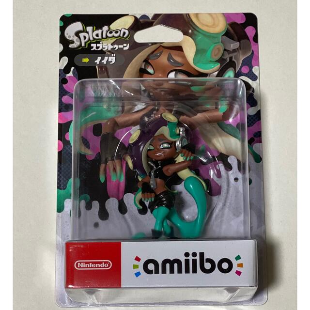 未開封　amiibo イイダ　スプラトゥーン　テンタクルズ エンタメ/ホビーのフィギュア(ゲームキャラクター)の商品写真