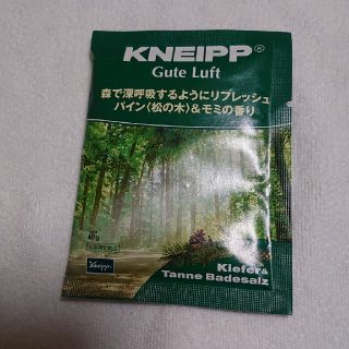 クナイプ(Kneipp)のKNEIPP バスソルト1Ｐ(入浴剤/バスソルト)