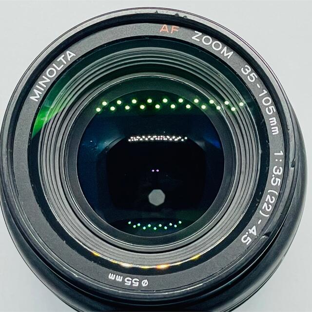 KONICA MINOLTA(コニカミノルタ)のMINOLTA AF ZOOM 35-105mm F3.5-4.5  スマホ/家電/カメラのカメラ(レンズ(ズーム))の商品写真