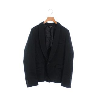 ブラックコムデギャルソン(BLACK COMME des GARCONS)のBLACK COMME des GARCONS カジュアルジャケット S 黒 【古着】【中古】(テーラードジャケット)