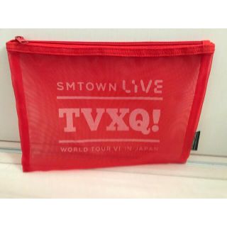 トウホウシンキ(東方神起)の東方神起 メッシュポーチ SMT グッズ(アイドルグッズ)