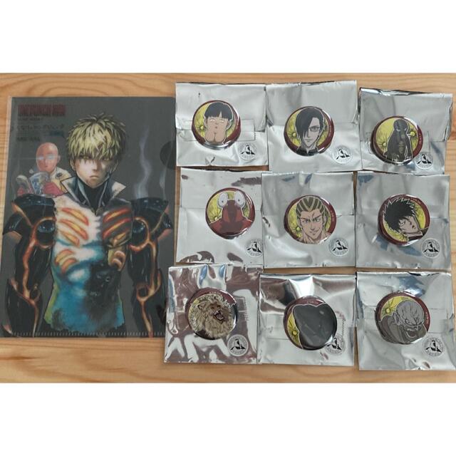 ワンパンマン ONE PUNCH MAN 特典 非売品 ミニクリアファイル エンタメ/ホビーのアニメグッズ(バッジ/ピンバッジ)の商品写真