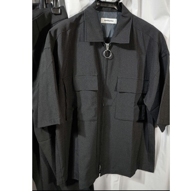 未使用 UNITED ARROWS 半袖フード パンツ×2 セットアップ 【未使用品
