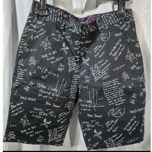 新品・タグ付き【ラブレス】ハーフパンツ(76)ショートパンツ 短パン 黒