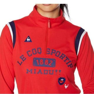 ルコックスポルティフ(le coq sportif)の新品 LL デサント lecoq sportif ゴルフ シャツ プロ仕様モデル(ウエア)