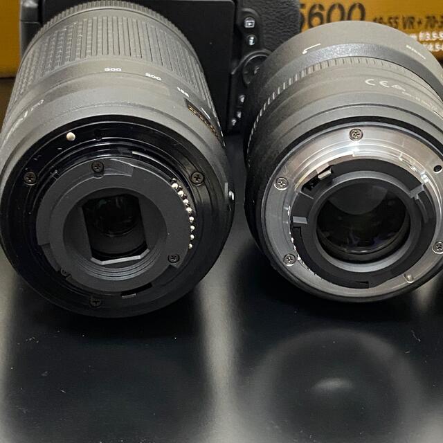 Nikon - Nikon d5600 ダブルズームキット 35mm単焦点の通販 by 