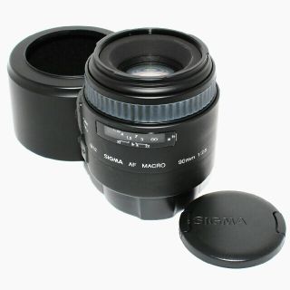 シグマ(SIGMA)の動作品☆SIGMA AF 90ｍｍ F2.8☆MACRO シグマ マクロレンズ﻿(レンズ(単焦点))