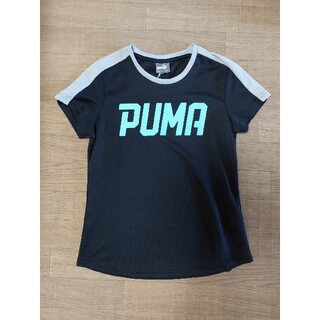 プーマ(PUMA)の☆新品未使用☆PUMA ロゴTシャツ バイカラー Sサイズ(Tシャツ(半袖/袖なし))