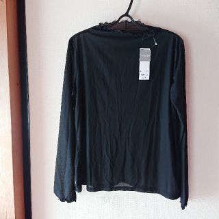 ジーユー(GU)のGU  シアーメロー インナー  トップス  長袖(Tシャツ(半袖/袖なし))