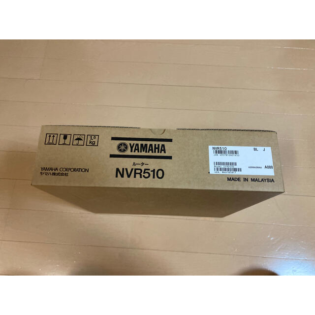 ヤマハ(ヤマハ)の【新品・未使用】YAMAHA NVR510 ルーター インテリア/住まい/日用品のオフィス用品(OA機器)の商品写真