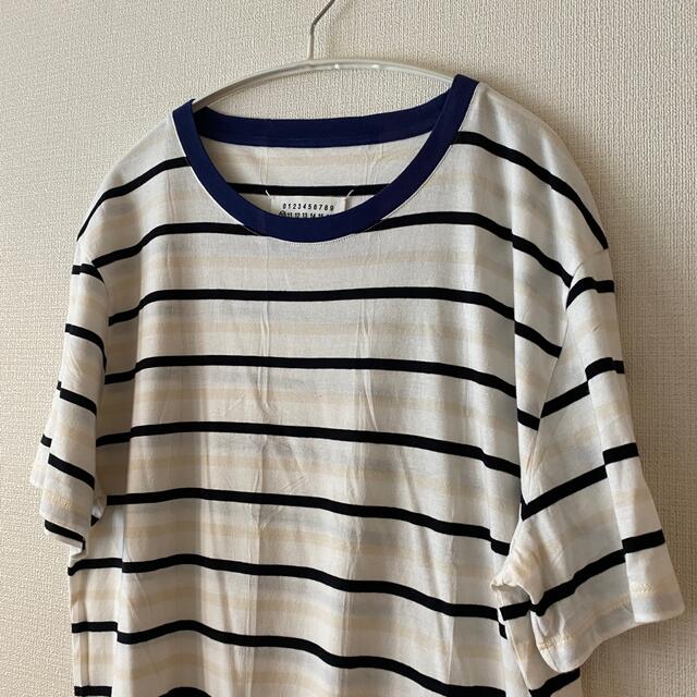 Maison Martin Margiela - 未使用メゾンマルジェラボーダーTシャツXLの