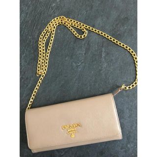 プラダ(PRADA)のプラダ　PRADA チェーンウォレット(財布)