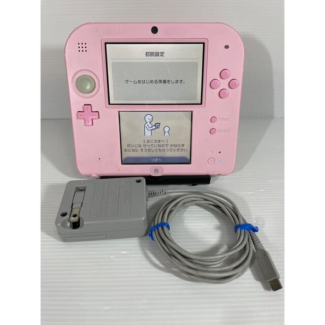 本体【動作品】ニンテンドー2DS 本体のみ ピンク 任天堂