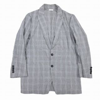 ドリスヴァンノッテン(DRIES VAN NOTEN)のドリスヴァンノッテン グレンチェック テーラード ジャケット コットン 100％(テーラードジャケット)