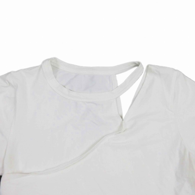 Ameri VINTAGE(アメリヴィンテージ)のアメリヴィンテージ Ameri 19SS 変形 レイヤード風 Tシャツ レディースのトップス(Tシャツ(半袖/袖なし))の商品写真
