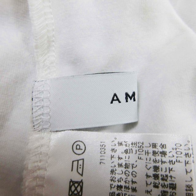 Ameri VINTAGE(アメリヴィンテージ)のアメリヴィンテージ Ameri 19SS 変形 レイヤード風 Tシャツ レディースのトップス(Tシャツ(半袖/袖なし))の商品写真