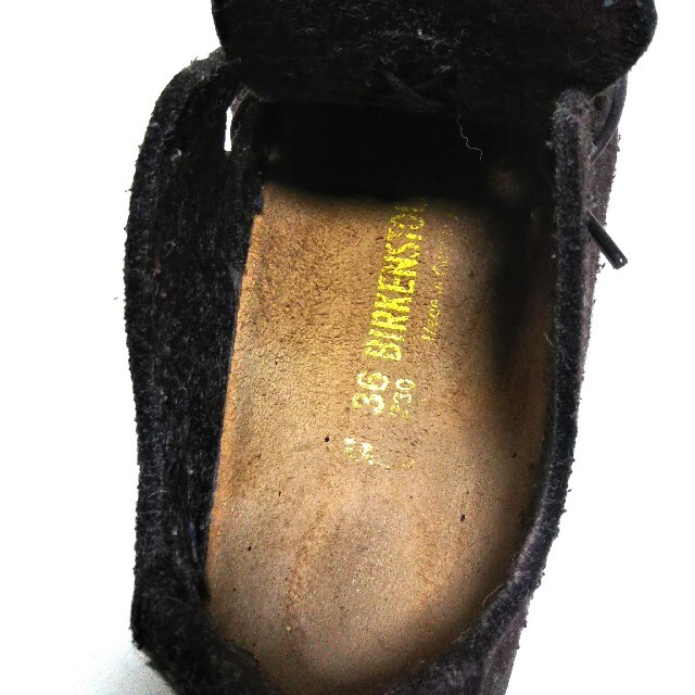 BIRKENSTOCK(ビルケンシュトック)の美品   BIRKEN   モンタナ   ウール レディースの靴/シューズ(スリッポン/モカシン)の商品写真