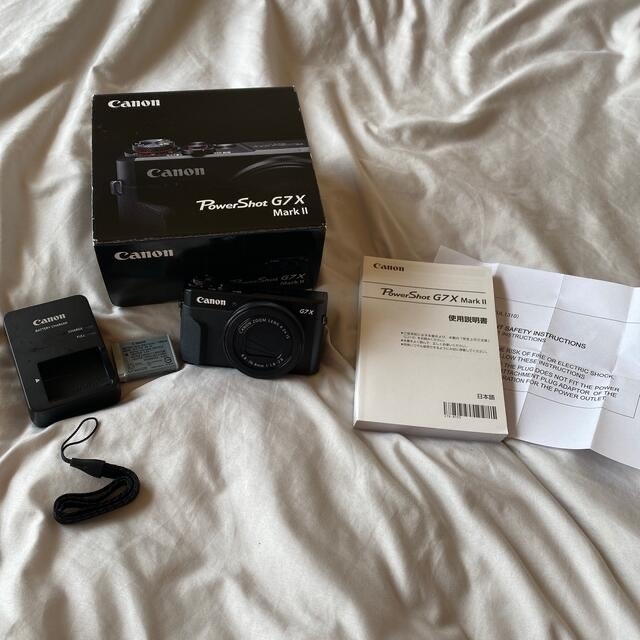 本物保証! Canon - Canon PowerShot G7 X MARK II (おまけ付き