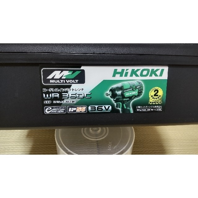 日立(ヒタチ)のHiKOKI コードレスインパクトレンチ　WR36DC スポーツ/アウトドアの自転車(工具/メンテナンス)の商品写真