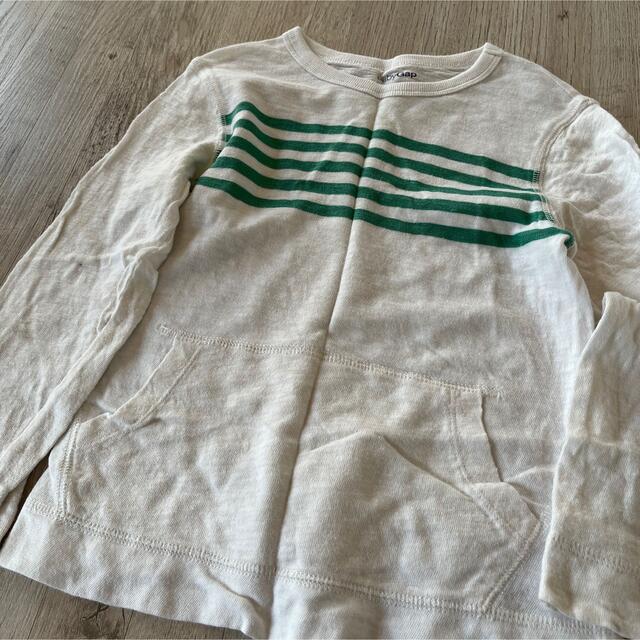 GAP Kids(ギャップキッズ)のアップル様専用欄 GAP キッズ 子供 長袖 ボーダー tシャツ ロンT 110 キッズ/ベビー/マタニティのキッズ服男の子用(90cm~)(Tシャツ/カットソー)の商品写真