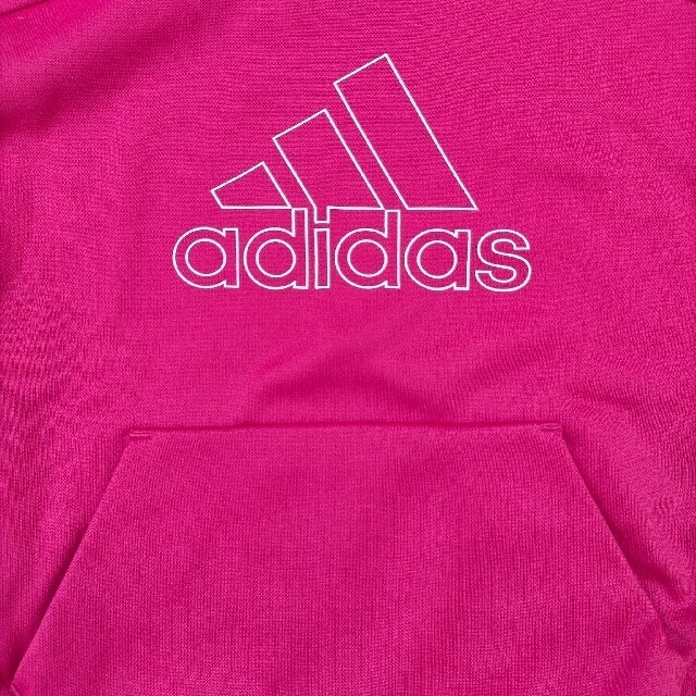 adidas(アディダス)の【RmR様専用】アディダス パーカー キッズ/ベビー/マタニティのキッズ服女の子用(90cm~)(Tシャツ/カットソー)の商品写真