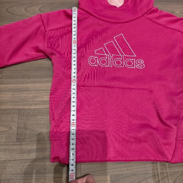 adidas(アディダス)の【RmR様専用】アディダス パーカー キッズ/ベビー/マタニティのキッズ服女の子用(90cm~)(Tシャツ/カットソー)の商品写真