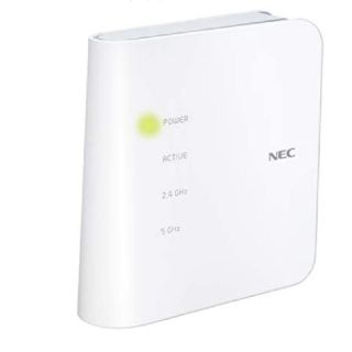 エヌイーシー(NEC)のNEC無線LANルーター　Aterm WF1200CR(PA-WF1200CR)(PC周辺機器)