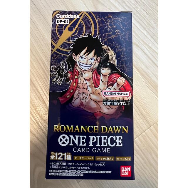 ONE PIECE カードゲーム ブースターパック ROMANCE DAWN エンタメ/ホビーのトレーディングカード(Box/デッキ/パック)の商品写真