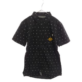 ハーレーダビッドソン(Harley Davidson)のHARLEY DAVIDSON ハーレーダビッドソン ALLOVER PRINT SHIRT オールオーバープリント半袖シャツ 96243-20VH ブラック(シャツ)