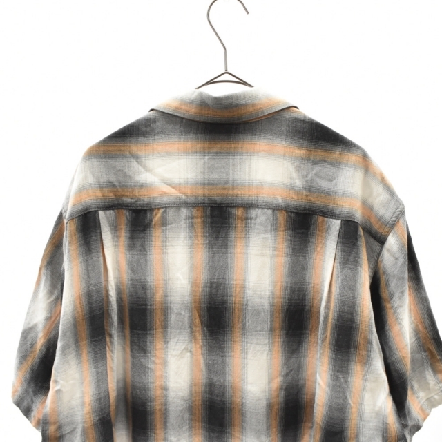 WACKO MARIA - WACKO MARIA ワコマリア 22SS OMBRE CHECK OPEN COLLAR SHIRT S/S