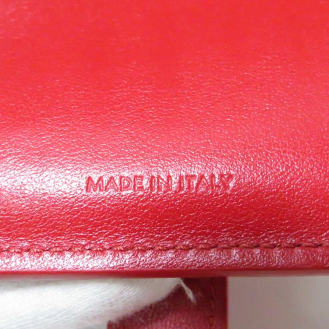 celine(セリーヌ)のセリーヌ ストラップウォレット 二つ折り財布  レッドサイフ AM3454W レディースのファッション小物(財布)の商品写真