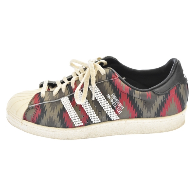 adidas(アディダス)のadidas アディダス ×NEIGHBORHOOD ネイバーフッド SUPER STAR NH SHELLTOE シェルトゥー スニーカー ローカット M25786 メンズの靴/シューズ(スニーカー)の商品写真