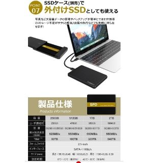 【新品未開封】2.5インチ内蔵SSD 1TB SQ300