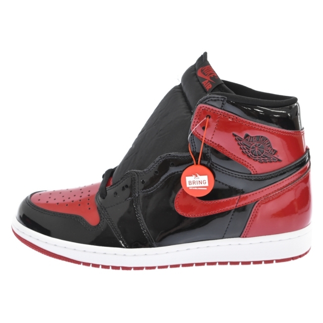 NIKE ナイキ AIR JORDAN 1 RETRO HIGH OG BRED PATENT エアジョーダン1