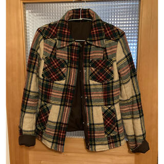 バーバリーブルーレーベル(BURBERRY BLUE LABEL)のバーバリーブルーレーベル ブルゾン リバーシブル(ダウンジャケット)