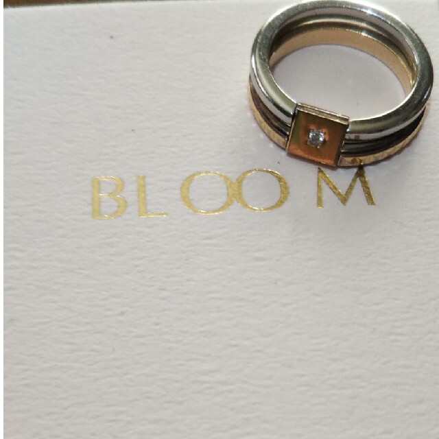 BLOOM(ブルーム)のBLOOM 二連のピンキーリング レディースのアクセサリー(リング(指輪))の商品写真