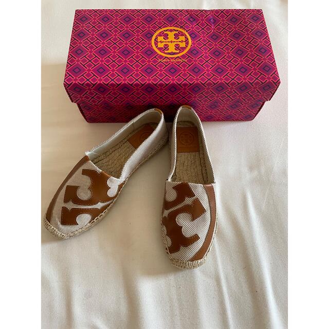 Tory Burch(トリーバーチ)のトリーバーチ フラットシューズ　エスパドリーユ　エスパドリュー　麻　 バレエ レディースの靴/シューズ(スリッポン/モカシン)の商品写真