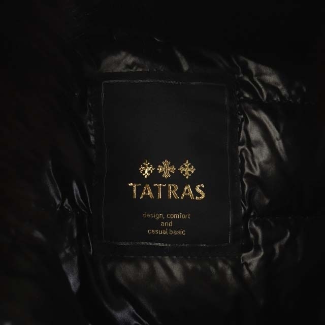 TATRAS(タトラス)のタトラス アステロイド ウエストマーク ダウンコート アウター 03 黒 レディースのジャケット/アウター(ダウンコート)の商品写真