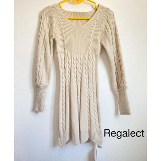 レディー(Rady)の【新品/最終値下】Regalect ケーブルニットワンピース ¥2900→(ミニワンピース)