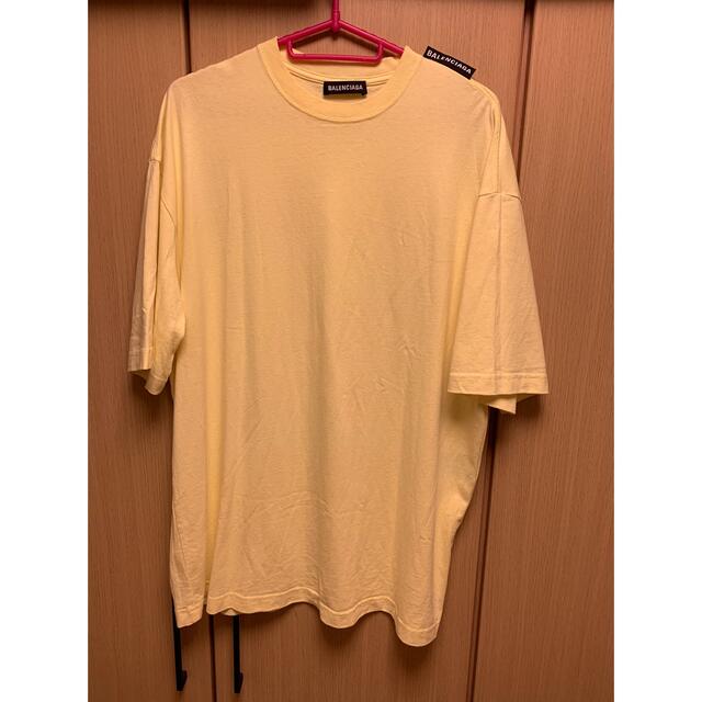 Balenciaga(バレンシアガ)の正規 19SS BALENCIAGA バレンシアガ ロゴタブ Tシャツ メンズのトップス(Tシャツ/カットソー(半袖/袖なし))の商品写真