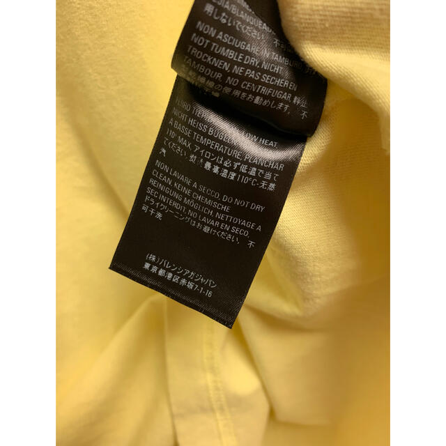 Balenciaga(バレンシアガ)の正規 19SS BALENCIAGA バレンシアガ ロゴタブ Tシャツ メンズのトップス(Tシャツ/カットソー(半袖/袖なし))の商品写真